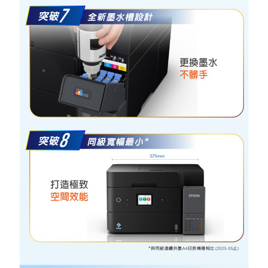 【雙北市到府安裝】L6390 高速雙網傳真智慧遙控連續供墨複合機 【雙北市到府安裝】L6390 高速雙網傳真智慧遙控連續供墨複合機