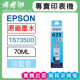 EPSON 673 淡藍色原廠墨水 T673500